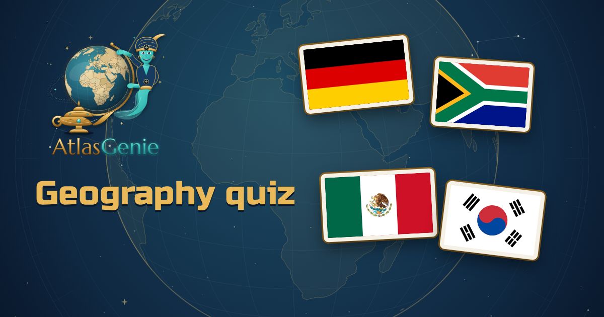 Geography Quiz – Mixed World Trivia | AtlasGenie